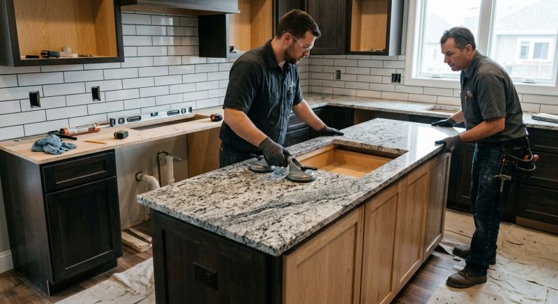 Custom Countertop Installation in Lake County, IL