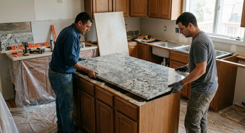 Granite Countertop Installation in Santa Rosa, CA